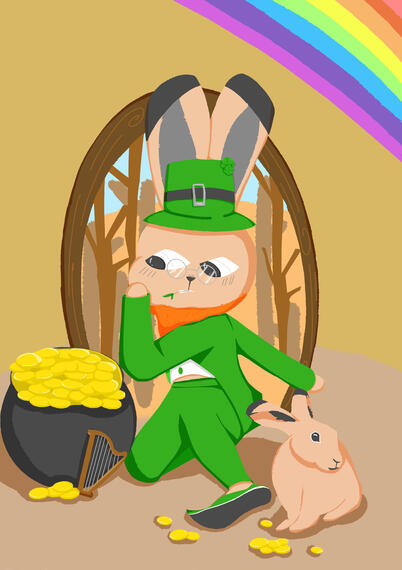 Illustration (The Hare)